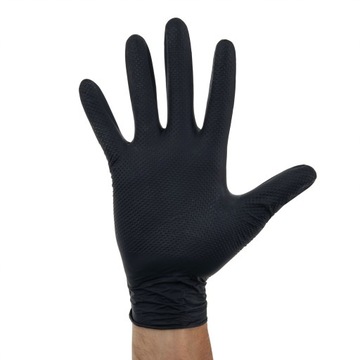 ПЕРЧАТКИ нитриловые защитные рабочие перчатки MECHANIKA GRIP L 50 шт.