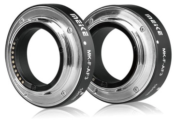 Pierścienie pośrednie makro Meike MK-F-AF3 do Fuji 10mm 16mm