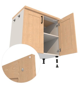 WBIJANY ODBOJNIK SILIKONOWY AMORTYZATOR DO DRZWICZEK FI 5 x 9 MM, 20 SZT.