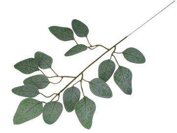 SZTUCZNE LIŚCIE GAŁĄZKA WYPEŁNIACZ DO STROIKÓW BUKIETÓW 45cm MAT OMASZAŁE