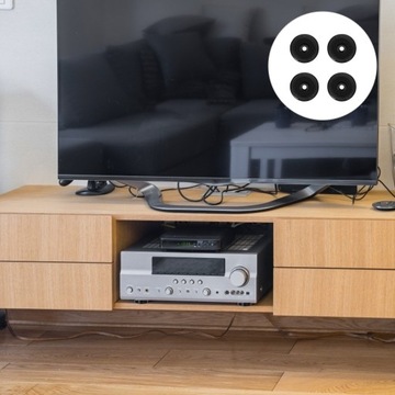 НАПОЛЬНЫЕ КОВРИКИ ДИНАМИКИ УСИЛИТЕЛИ ПОДУШКИ ДЛЯ ЗВУКОВОЙ БАР 4 ШТ.