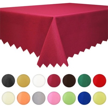 Obrus bieżnik w rozmiarze 120x230 cm RÓŻNE KOLORY