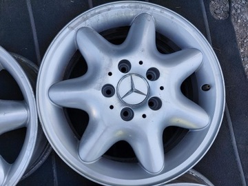 ALU RÁFKY 15" MERCEDES A-W168 W169 C-W201 W202 W203 CLA CLK E-W207 W124 W210