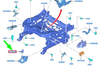 BMW X5 E53 ZADNÍ SENZOR PARKOVÁNÍ LEVÝ KRYT 51128268369 8268369