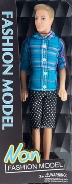 TOP MODEL LALKA ANLILY MĘŻCZYZNA NAN 30 CM