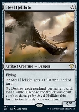 Karta Magic: Steel Hellkite