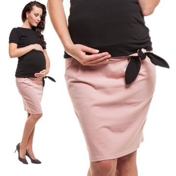 Spódnica ciążowa/damska RITA rozmiar M róż