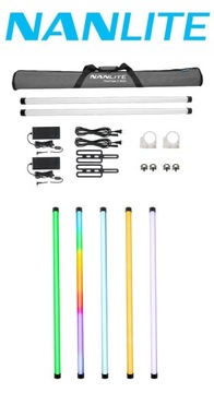 Lampa Nanlite PavoTube II 30XR 2KIT LED Tube Light