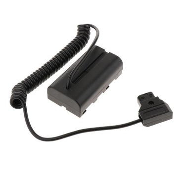 D Podłącz kabel zasilacza NP F550 DC do korzystania z modelu 550/970