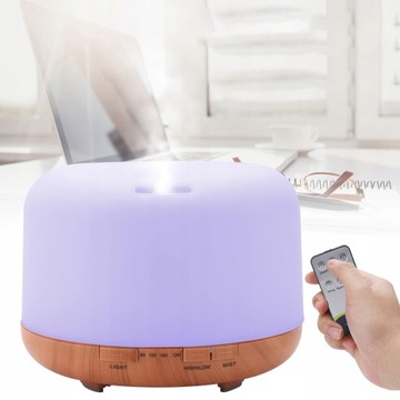 ДИФФУЗОР С ЭФИРНЫМ МАСЛОМ, УВЛАЖНИТЕЛЬ, АРОМАТЕРАПИЯ
