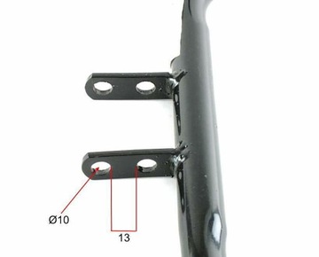 Подножка водителя для MZ ETZ 150, трубка подножки