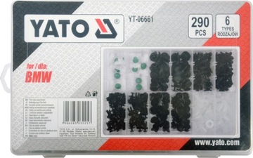 НАБОР АВТОМОБИЛЬНЫХ ЗАЖИМОВ, 290 ШТ.