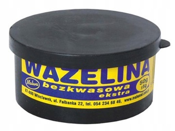 WAZELINA TECHNICZNA BEZKWASOWA 50g MALWA