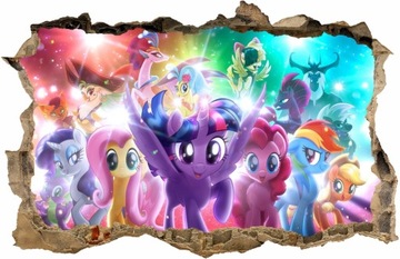MY LITTLE PONY Naklejka na ścianę 70x45 #115