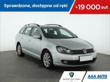 Volkswagen Golf VI Variant 1.6 TDI-CR DPF 105KM 2009 VW Golf 1.6 TDI, Salon Polska, Klima, Klimatronic