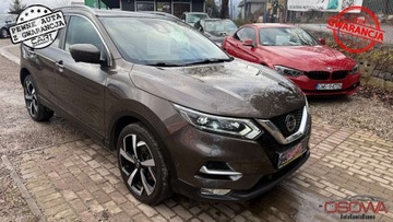 Nissan Qashqai II Crossover Facelifting 1.3 DIG-T 140KM 2021 Nissan Qashqai 1.3DIG-t Tekna skory ledy panorama bi xenon kamery Navi zam