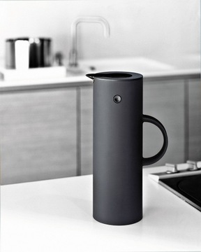 Настольный термос Stelton EM77 1 л, матовый черный