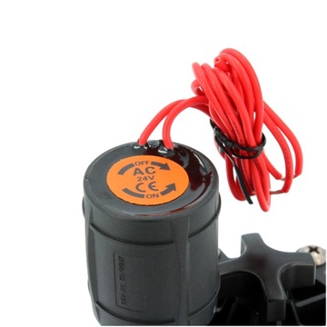 ELEKTROZAWÓR z REGULACJĄ przepływu 2X gwint WEWNĘTRZNY 1