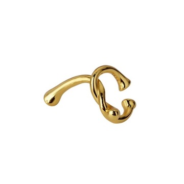 MLKENLY 1PC Unique Design Real Knotted Ear Clip INS Wi