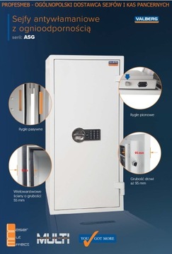 ПРОТИВОВЗЛОМАЛЬНЫЙ СЕЙФ 1 КЛАССА ПОЖАРОСТОЙКОСТИ ПОРАЖЕННОСТИ -25%