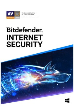 Bitdefender Internet Security 1 шт., новый, 1 год