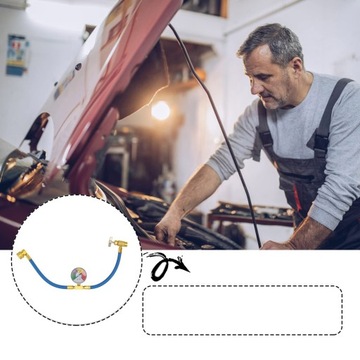 МНОГОФУНКЦИОНАЛЬНЫЙ ШЛАНГ ЗАПРАВКИ ХЛАДАГЕНТА R134A, МОНТАЖНАЯ ТРУБА