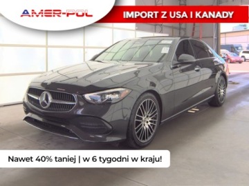 Mercedes Klasa C W206 Limuzyna 2.0 300 258KM 2022 Mercedes-Benz Klasa C 2022 C300 4MATIC Sedan 2.0 Benzyna 258KM