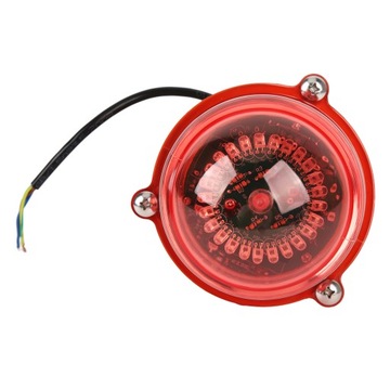 ŚWIATŁO PRZESZKODOWE LAMPA SYGNALIZACYJNA DLA LOTNICTWA MORSKIEGO 220V