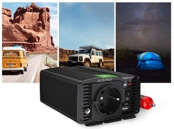 Преобразователь GREEN CELL 24 В/230 В 150 Вт/300 Вт