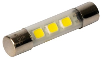 Żarówka osiowa LED 8V rurkowa 6 x 31 mm