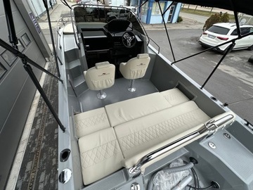 Новая моторная лодка Atlantic Marine 730 с прицепом