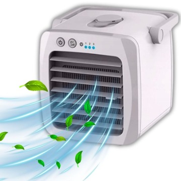 Pokojowy KLIMATYZER wodny WENTYLATOR MINI przenośny na biurko USB