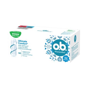OB ProComfort Super Plus Tampony 32 sztuki