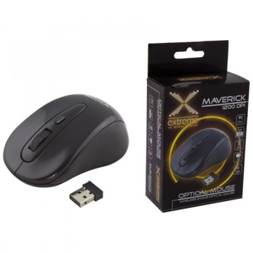 MYSZ KOMPUTEROWA BEZPRZEWODOWA 2.4GHZ 4D OPT. NANO USB EXTREME MAVERICK