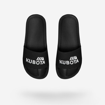 ЖЕНСКИЕ ШЛЕПАНЫ ДЛЯ БАССЕЙНА 37 ЧЕРНЫЕ РЕЗИНОВЫЕ KUBOTA SPORTS LIGHT 37