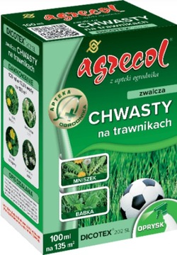 Dicotex 202 SL 100ml zwalcza chwasty na trawnikach koniczyna mniszek babka