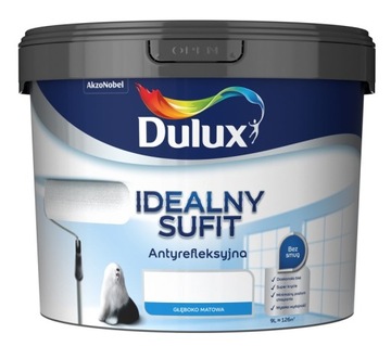 FARBA DULUX IDEALNY SUFIT- do sufitów, 9l