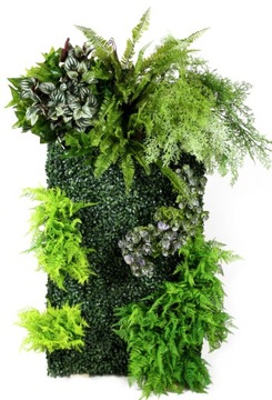 Зеленая перегородка Настенная подставка Настенная изгородь