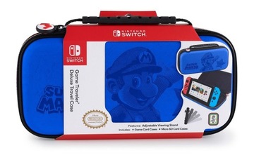 BIG BEN Switch Etui SUPER MARIO Niebieskie
