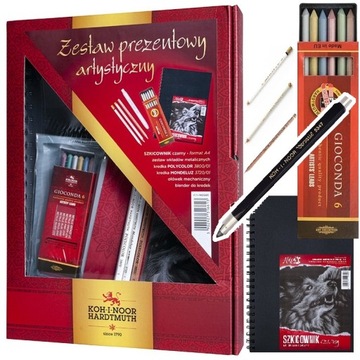 KOH-I-NOOR Zestaw artystyczny ołówek Kubuś + akc.
