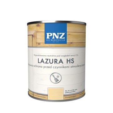 PNZ HS LASUR Lazura do drewna 3w1 0,75L Mahoń