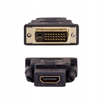 Adapter Akyga AK-AD-41 HDMI (f) - DVI 24+1 (m)
