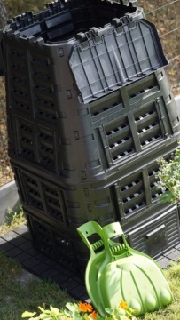 Компостер 740 л, основание, компостер, лопата