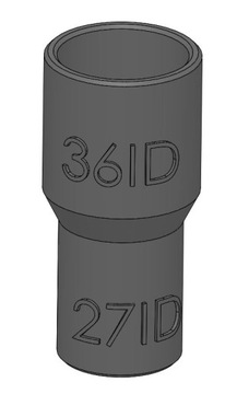 Adapter Midi 2 36ID 27ID Rotex 150 festool