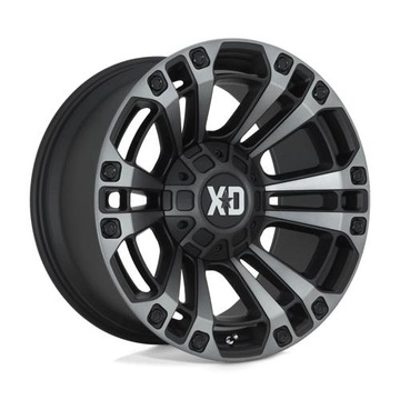 XD XD851 MONSTER 3 20x9 8X170 ET18 SATIN BLACK W/ GRAY TINT
