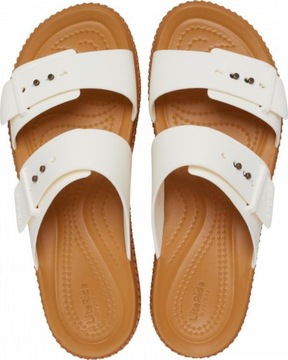 Женские шлепанцы на танкетке Crocs Brooklyn Woven Buckle 209978 37-38