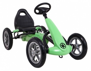 GOKART с педалями STAR, надувными колесами, РЕГУЛИРОВКОЙ СИДЕНЬЯ, тормозом