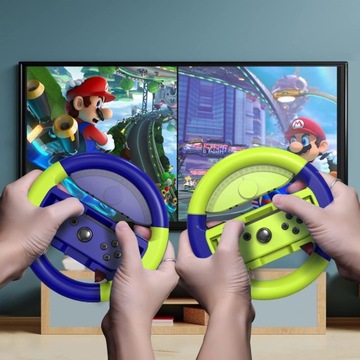 2 РУЛЯ COODIO JOY-CON ДЛЯ MARIO KART 8 DELUXE NINTENDO SWITCH OLED