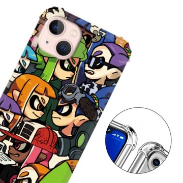 ETUI ANTISHOCK DO IPHONE 13 Splatoon Game WZORY