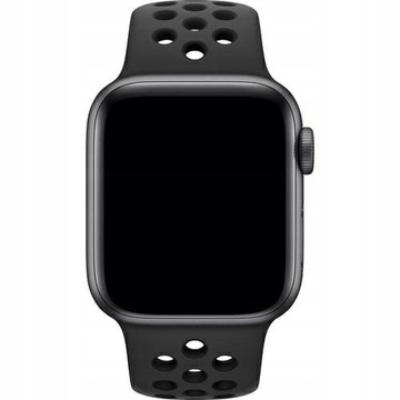 Oryginalny Pasek do zegarka 45mm Apple Watch Black/Black Nike Sport